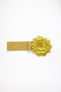 Emma Metallic Belt - Gold