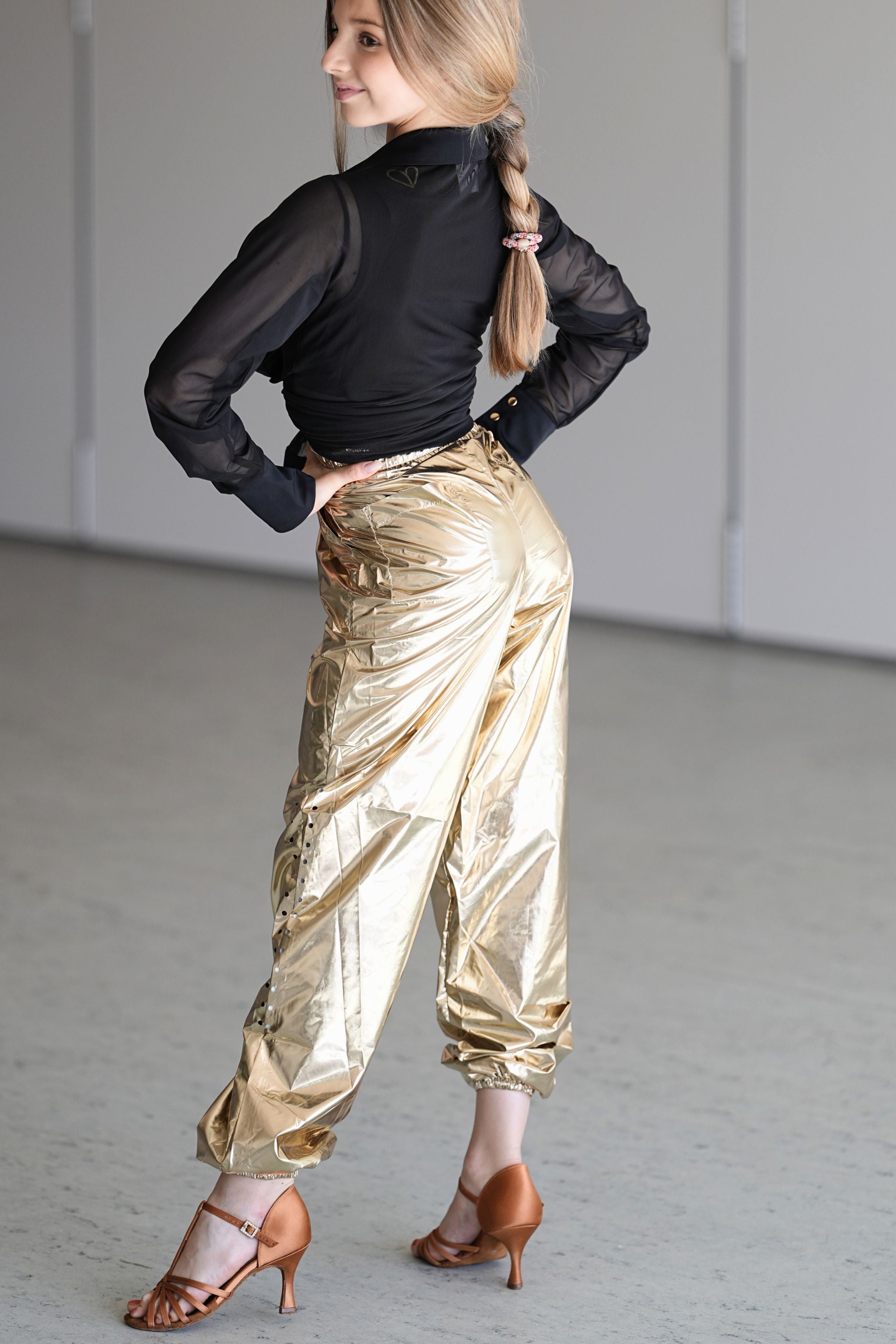 Leah Pants - KIDS - Gold