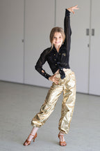 Leah Pants - KIDS - Gold