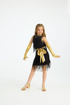 Amelia Gloves - Kids - Gold