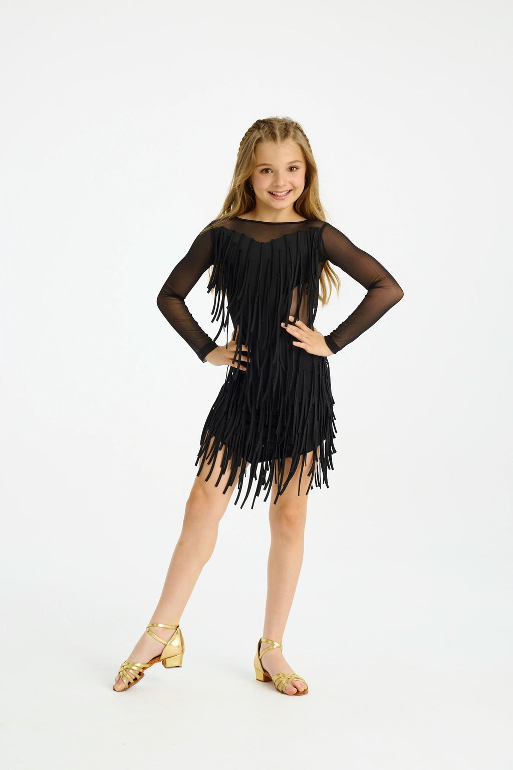 Meluka Dress - Kids - Black