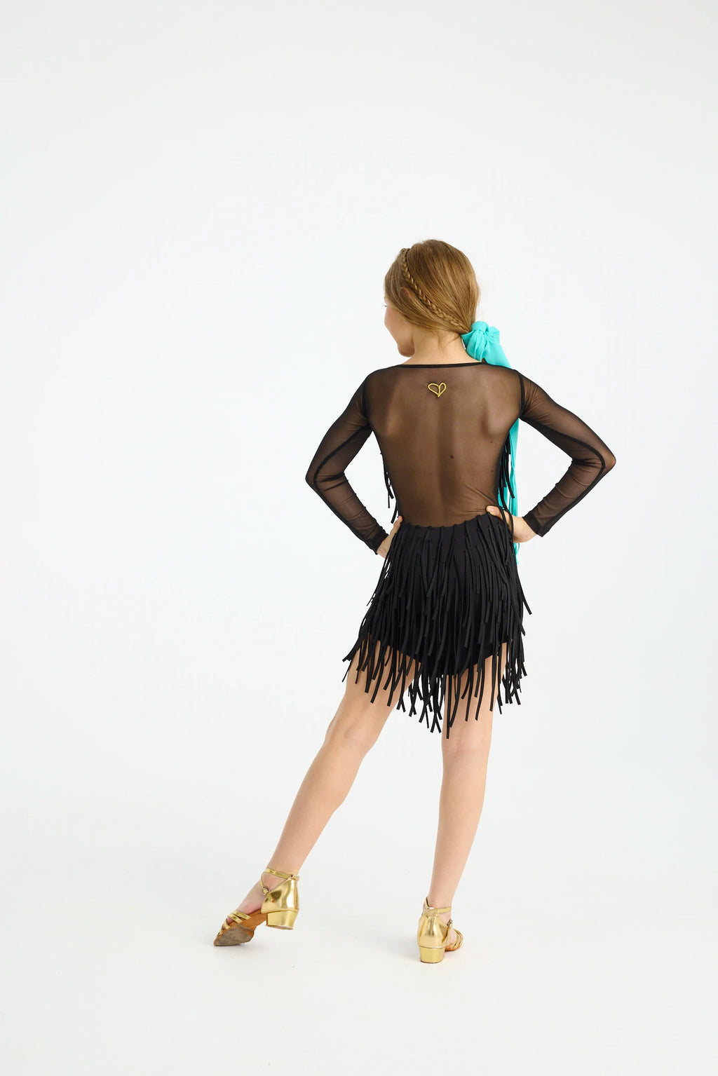 Meluka Dress - Kids - Black