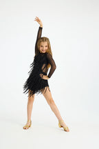 Meluka Dress - Kids - Black