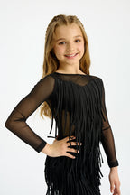Meluka Dress - Kids - Black