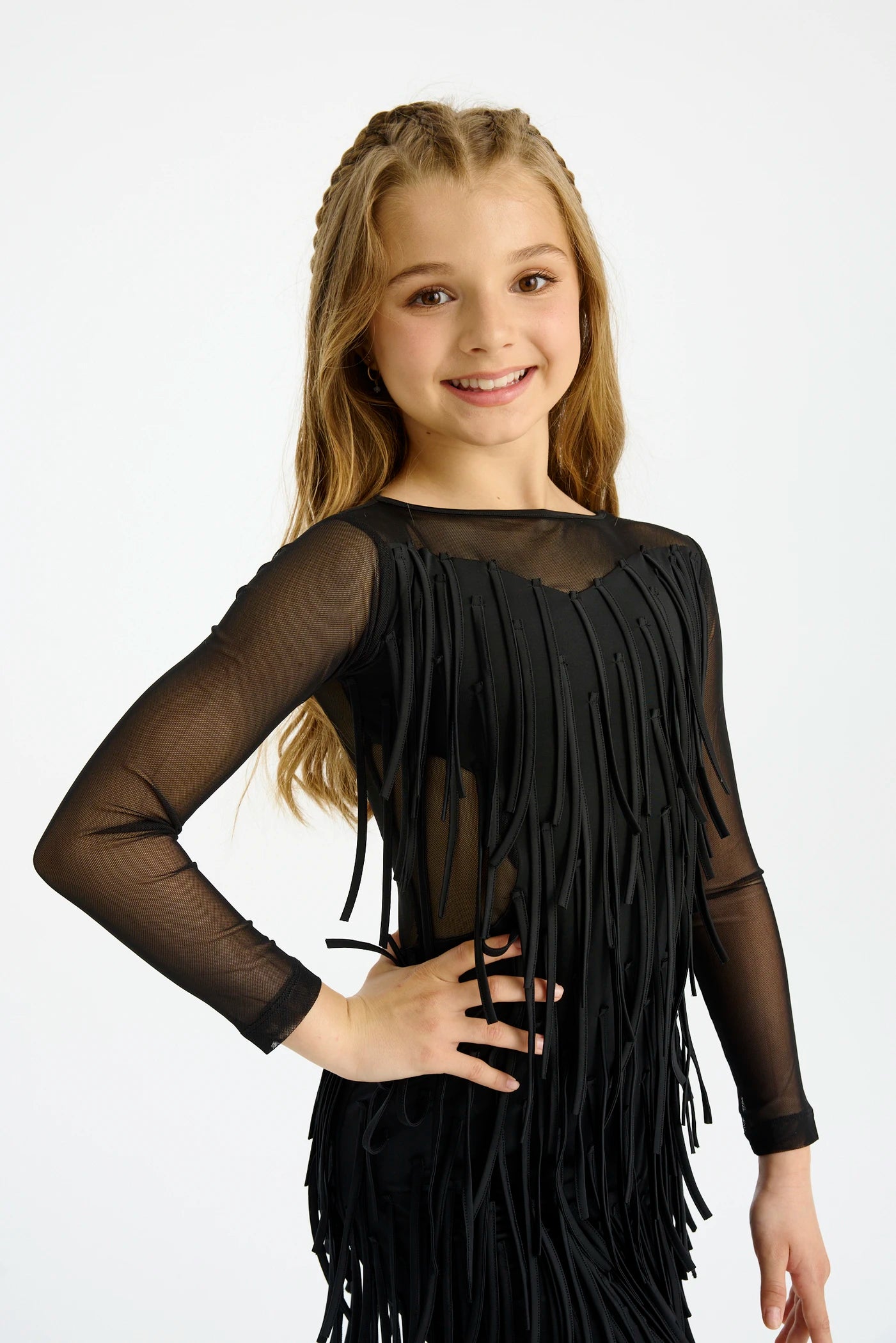 Meluka Dress - Kids - Black
