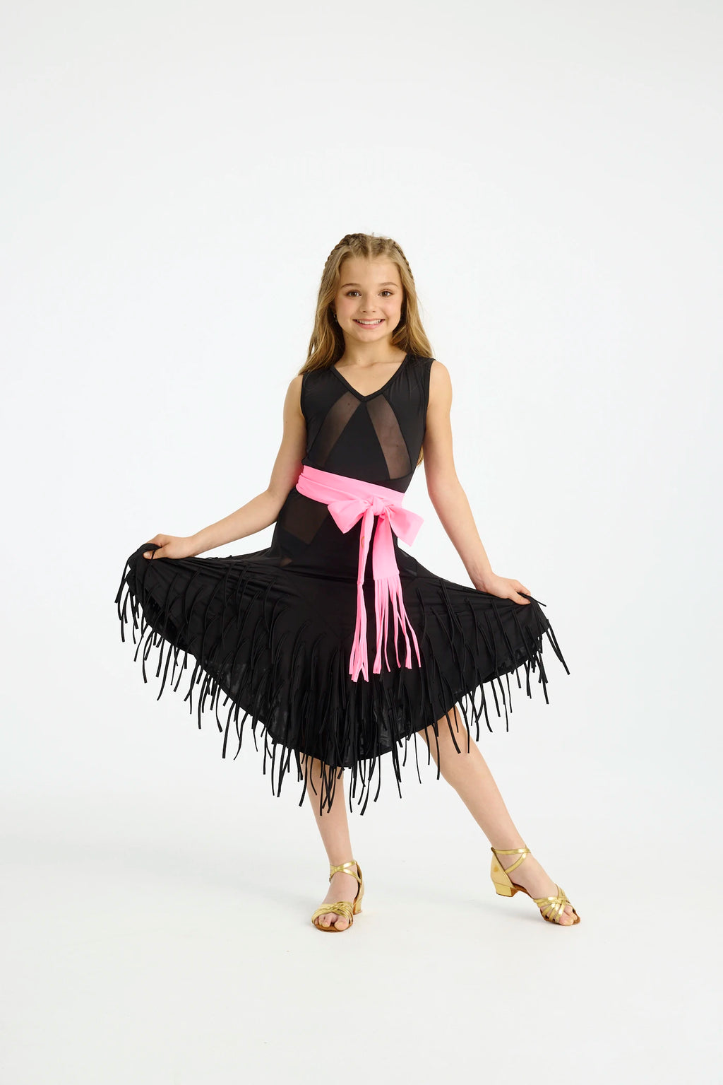 Melody Dress - Kids - Black