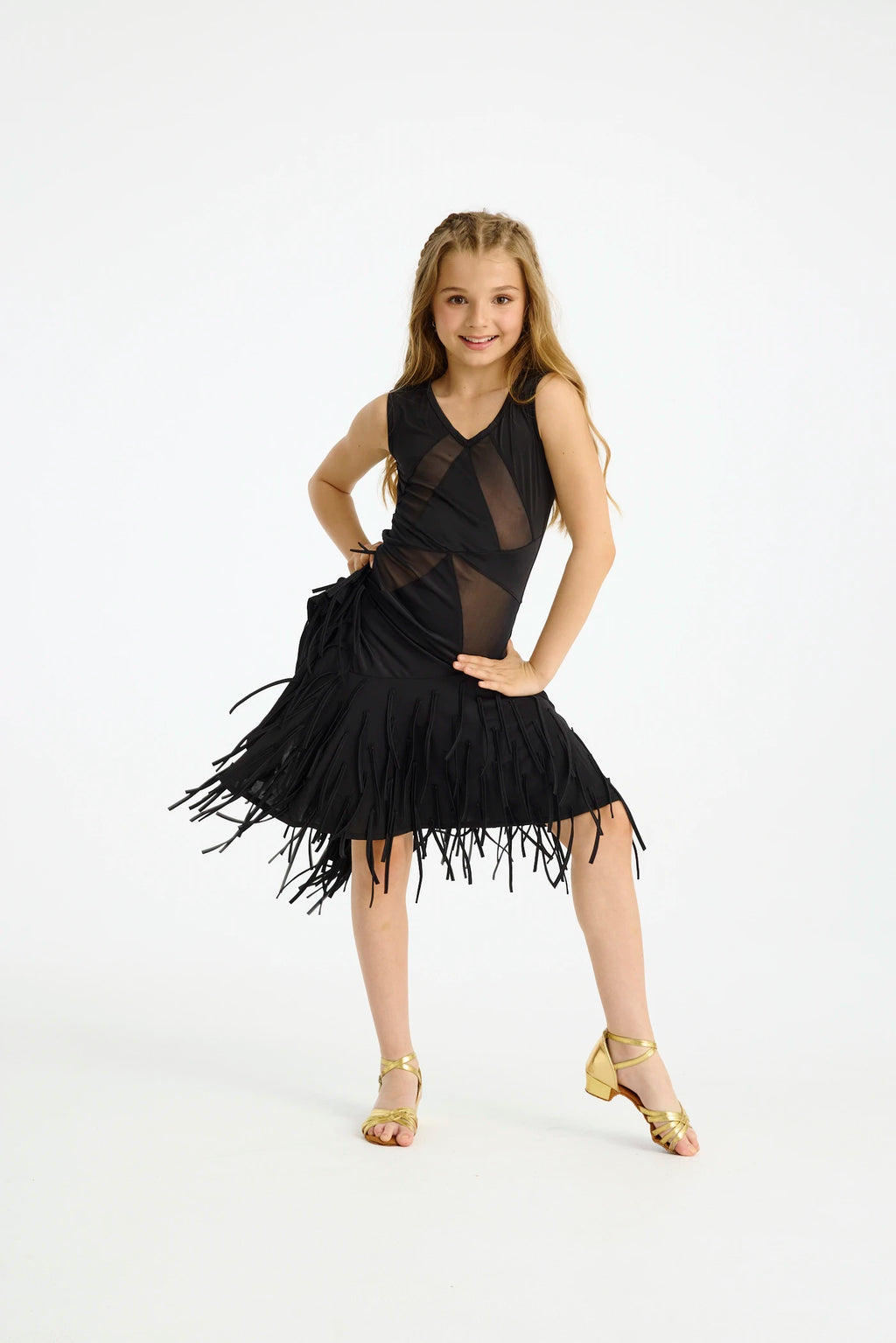 Melody Dress - Kids - Black