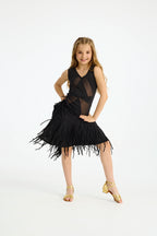 Melody Dress - Kids - Black