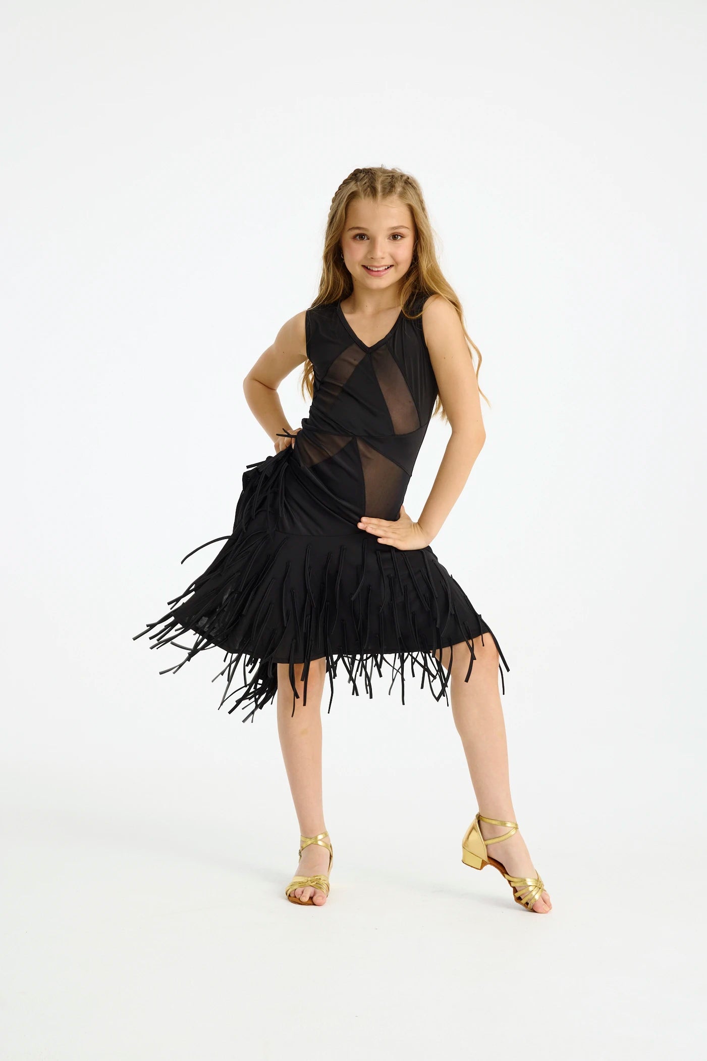 Melody Dress - Kids - Black