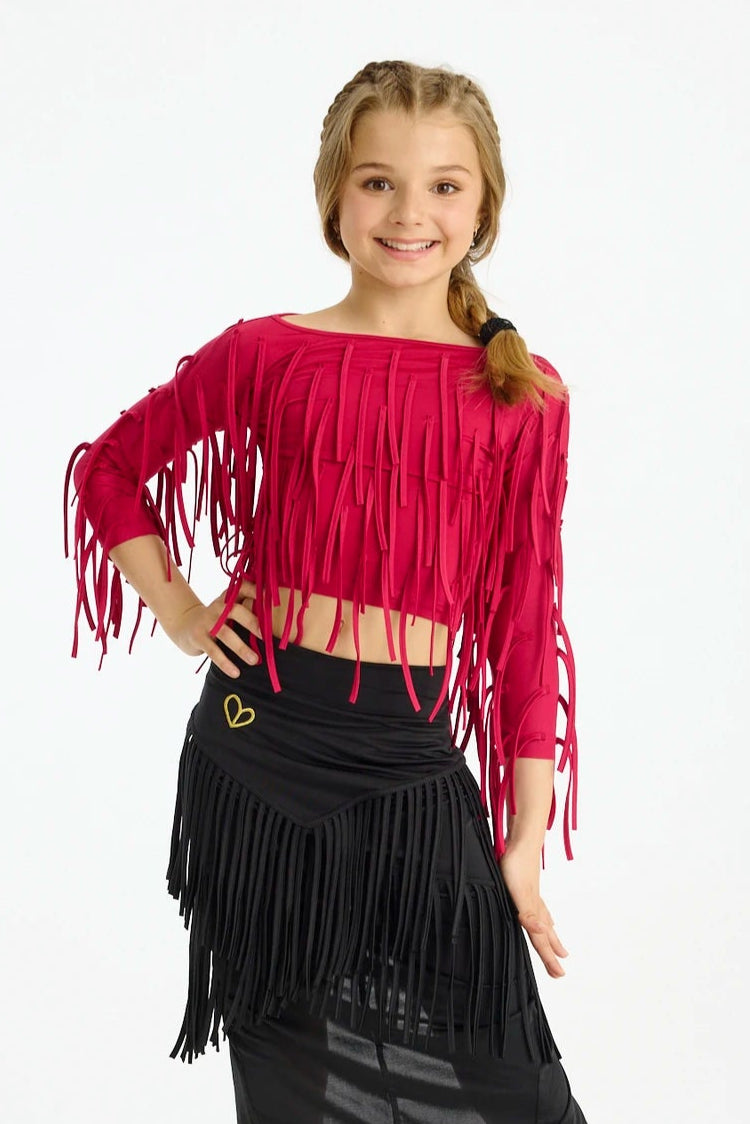 Acasia Top - Kids - Raspberry