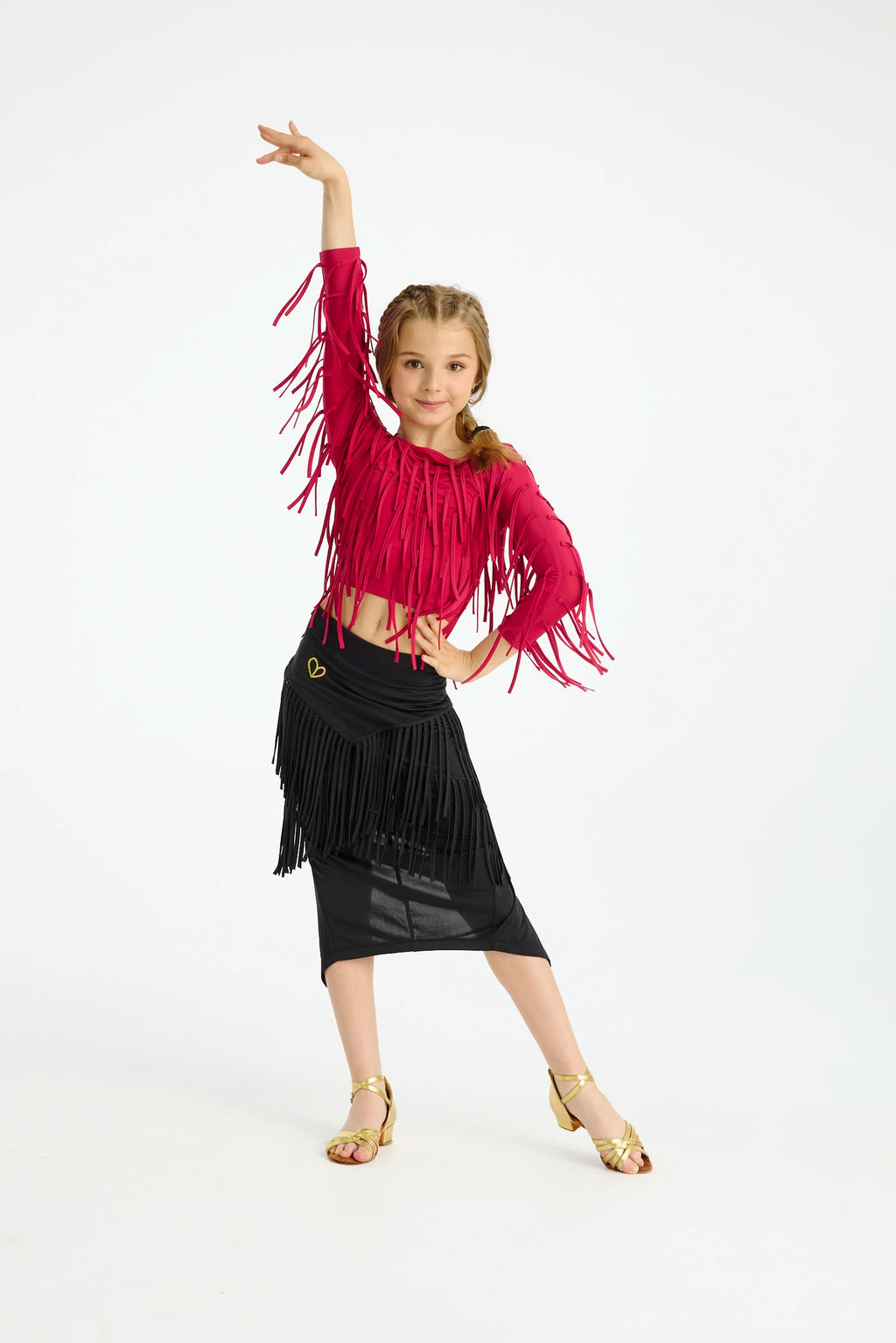 Acasia Top - Kids - Raspberry
