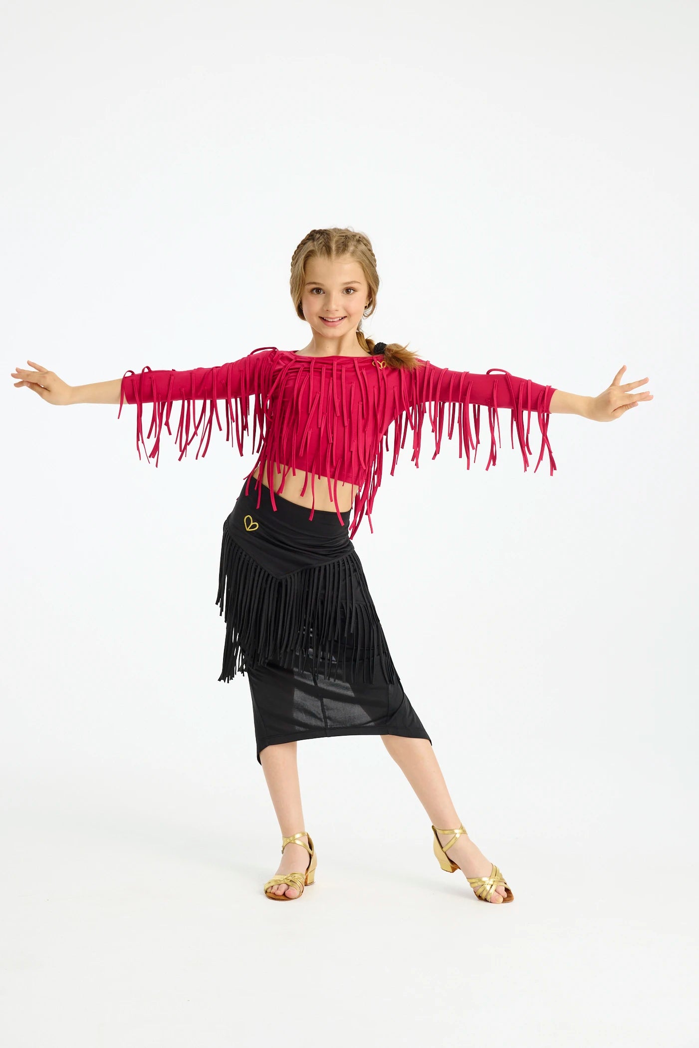 Acasia Top - Kids - Raspberry