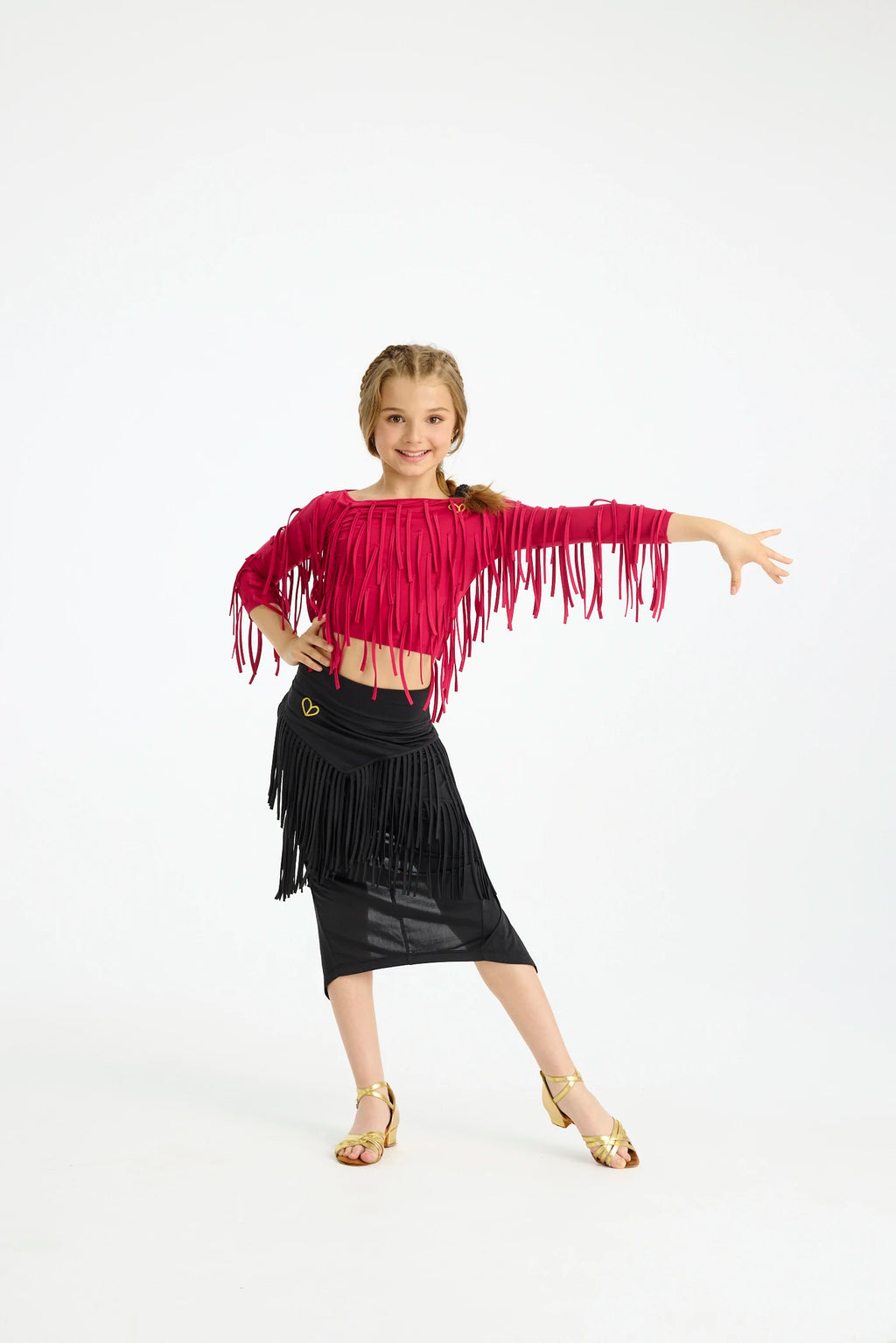 Acasia Top - Kids - Raspberry