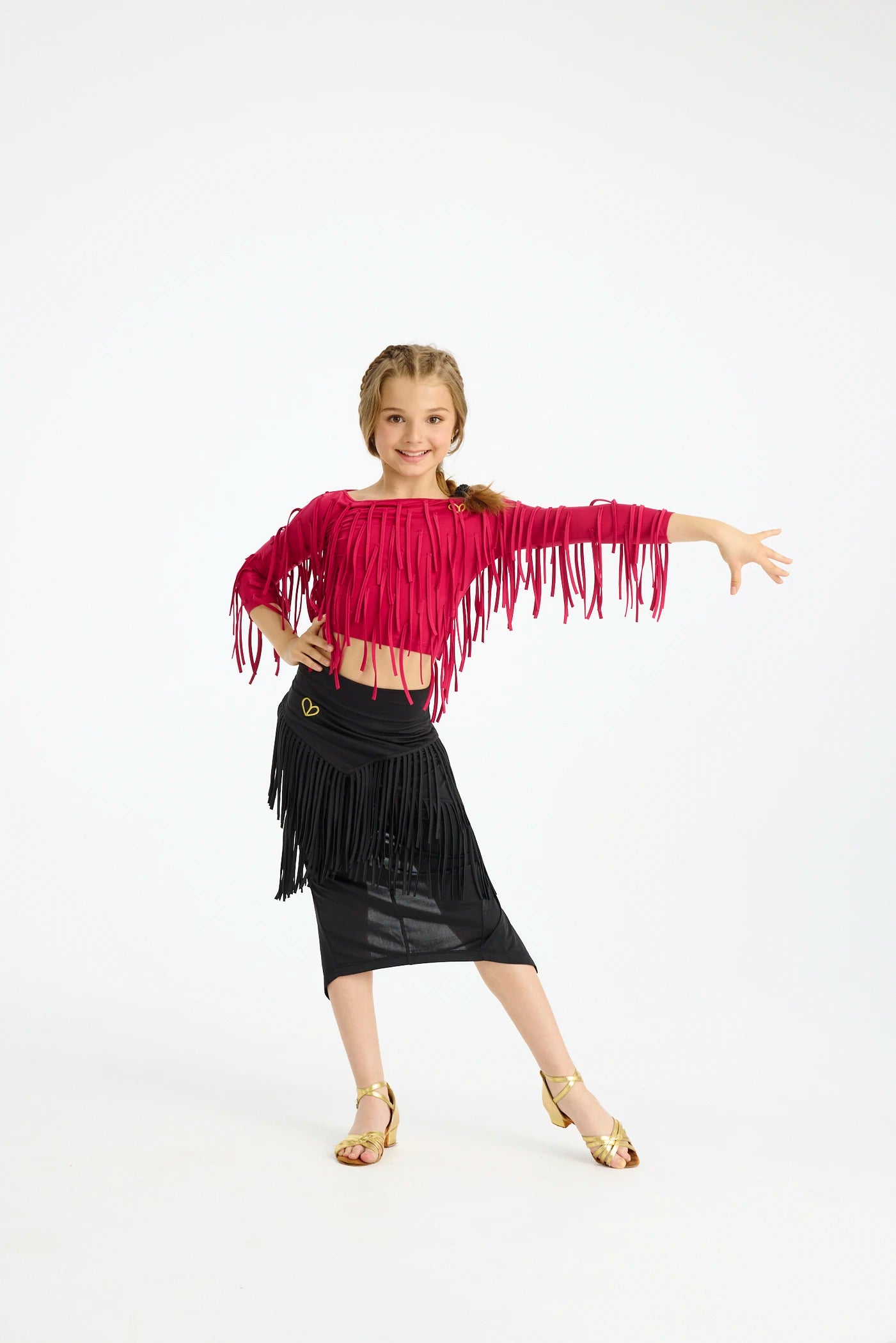 Acasia Top - Kids - Raspberry