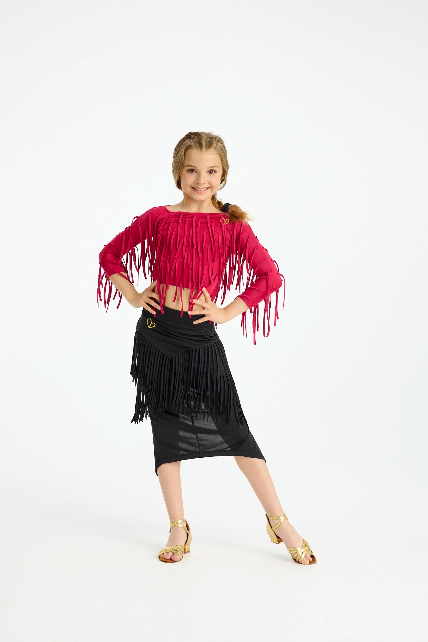 Acasia Top - Kids - Raspberry