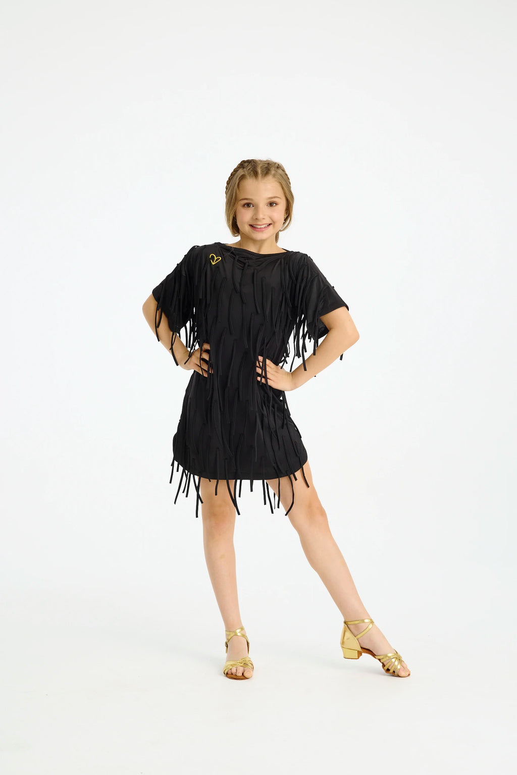 Melina Dress - Kids - Black