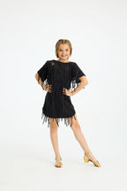 Melina Dress - Kids - Black
