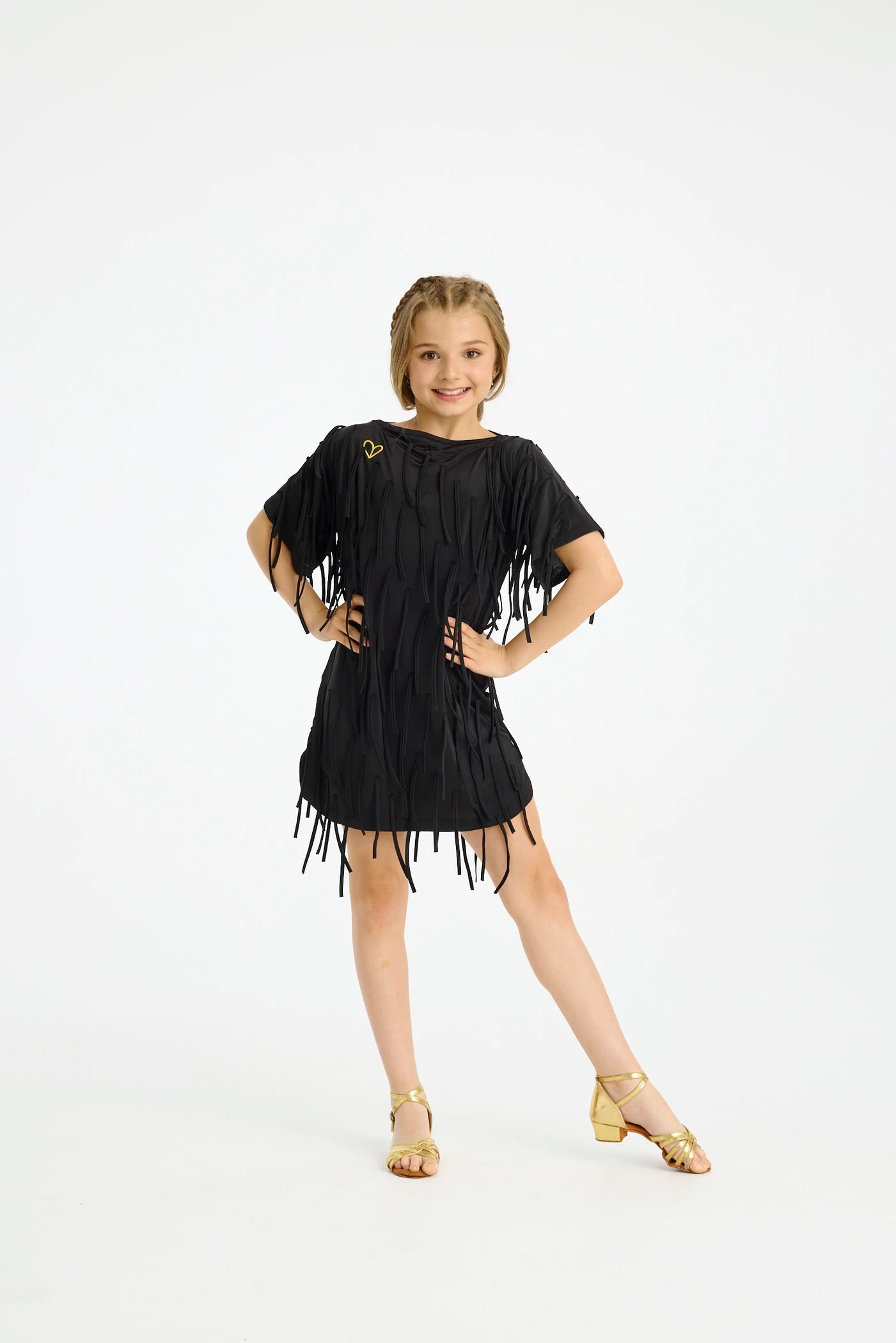 Melina Dress - Kids - Black