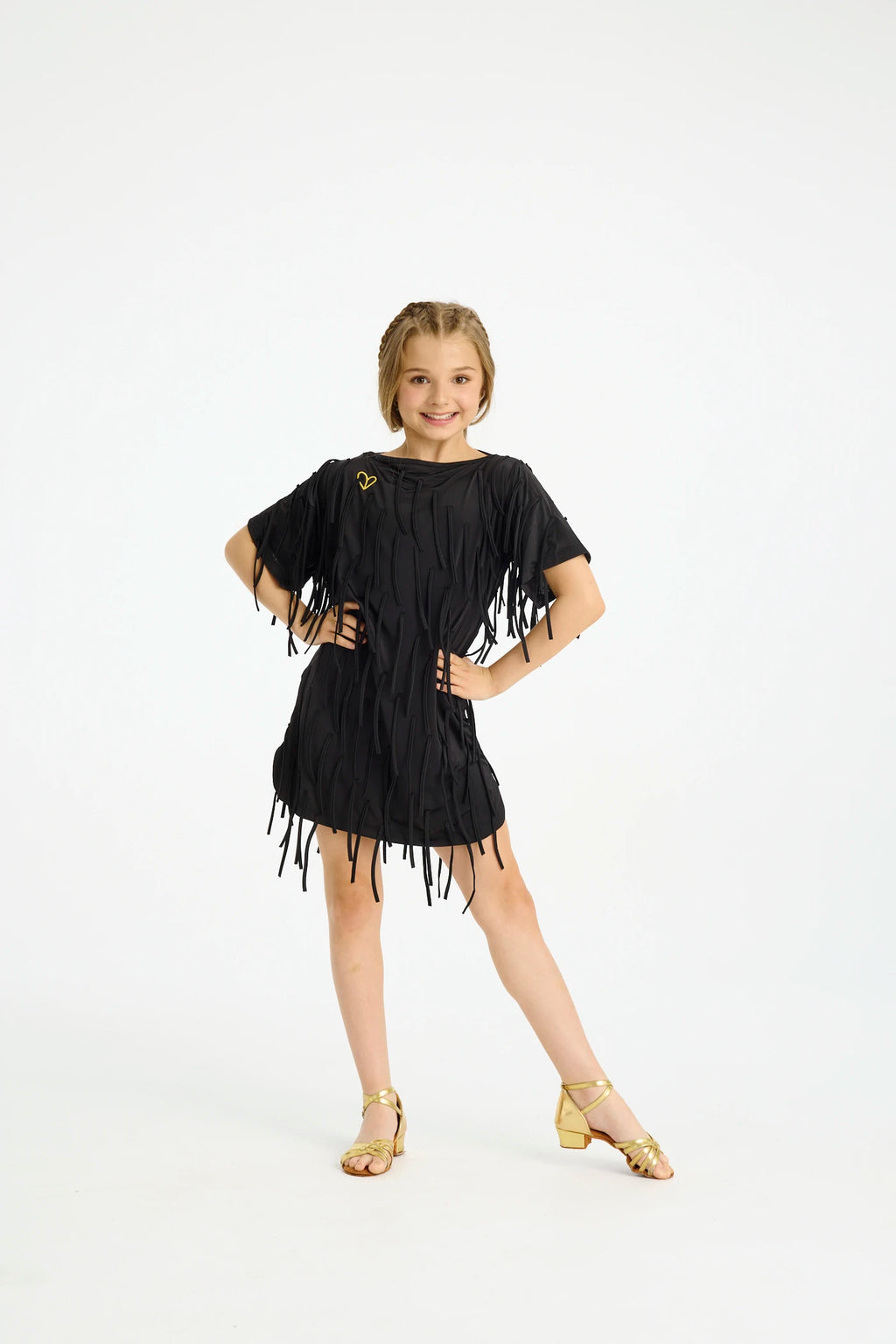 Melina Dress - Kids - Black
