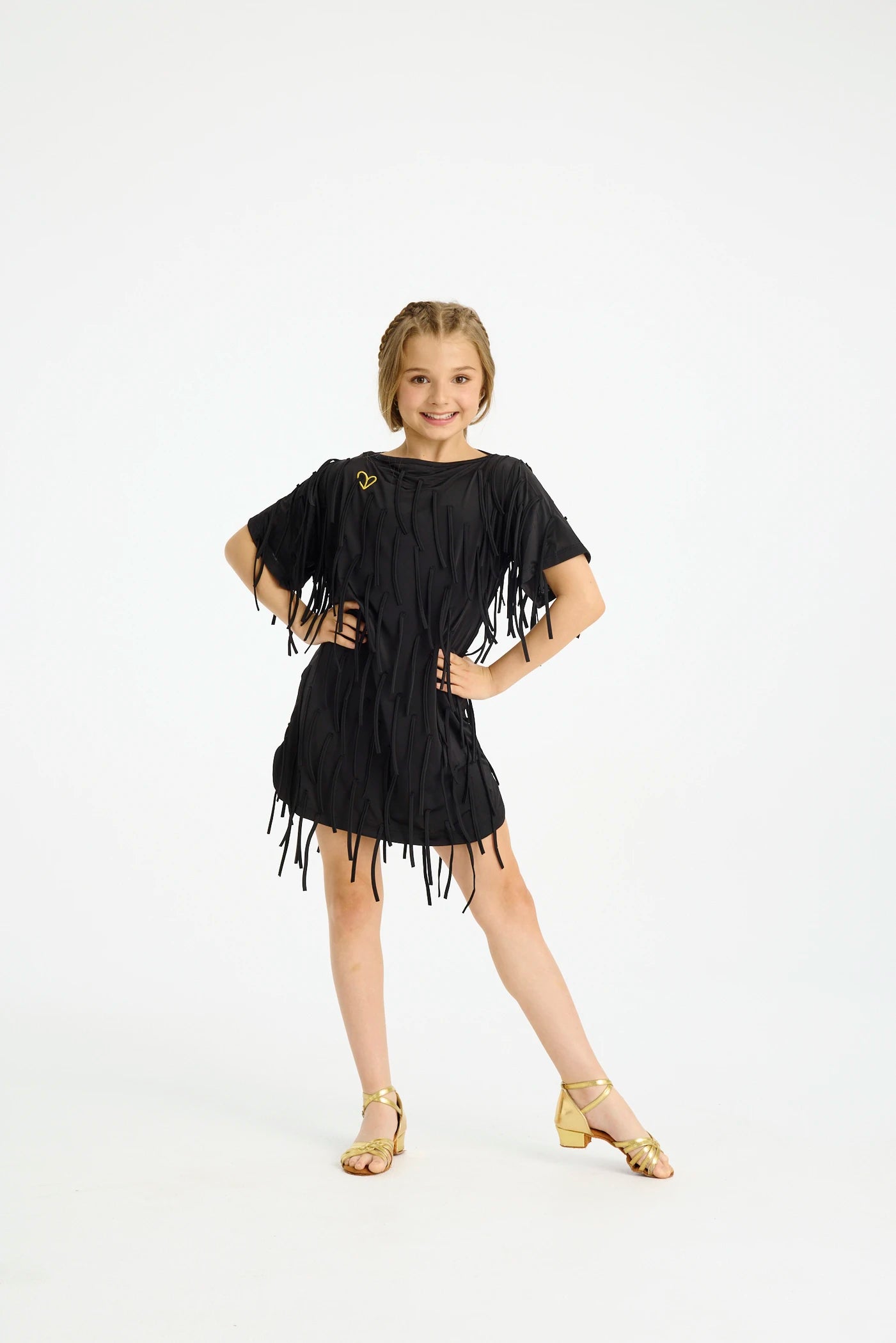 Melina Dress - Kids - Black