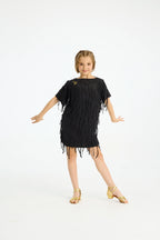 Melina Dress - Kids - Black
