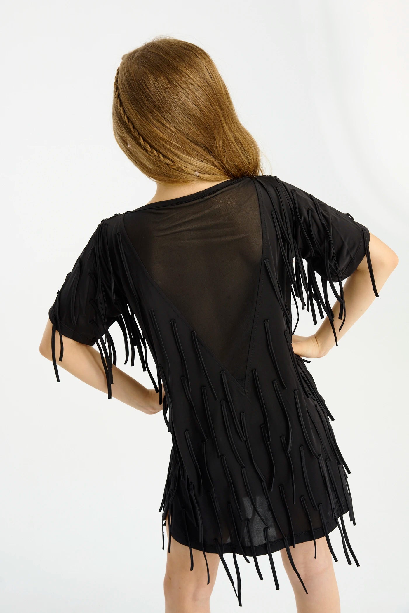 Melina Dress - Kids - Black