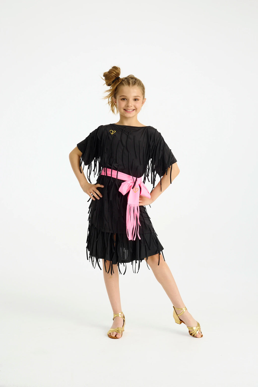 Melina Dress - Kids - Black