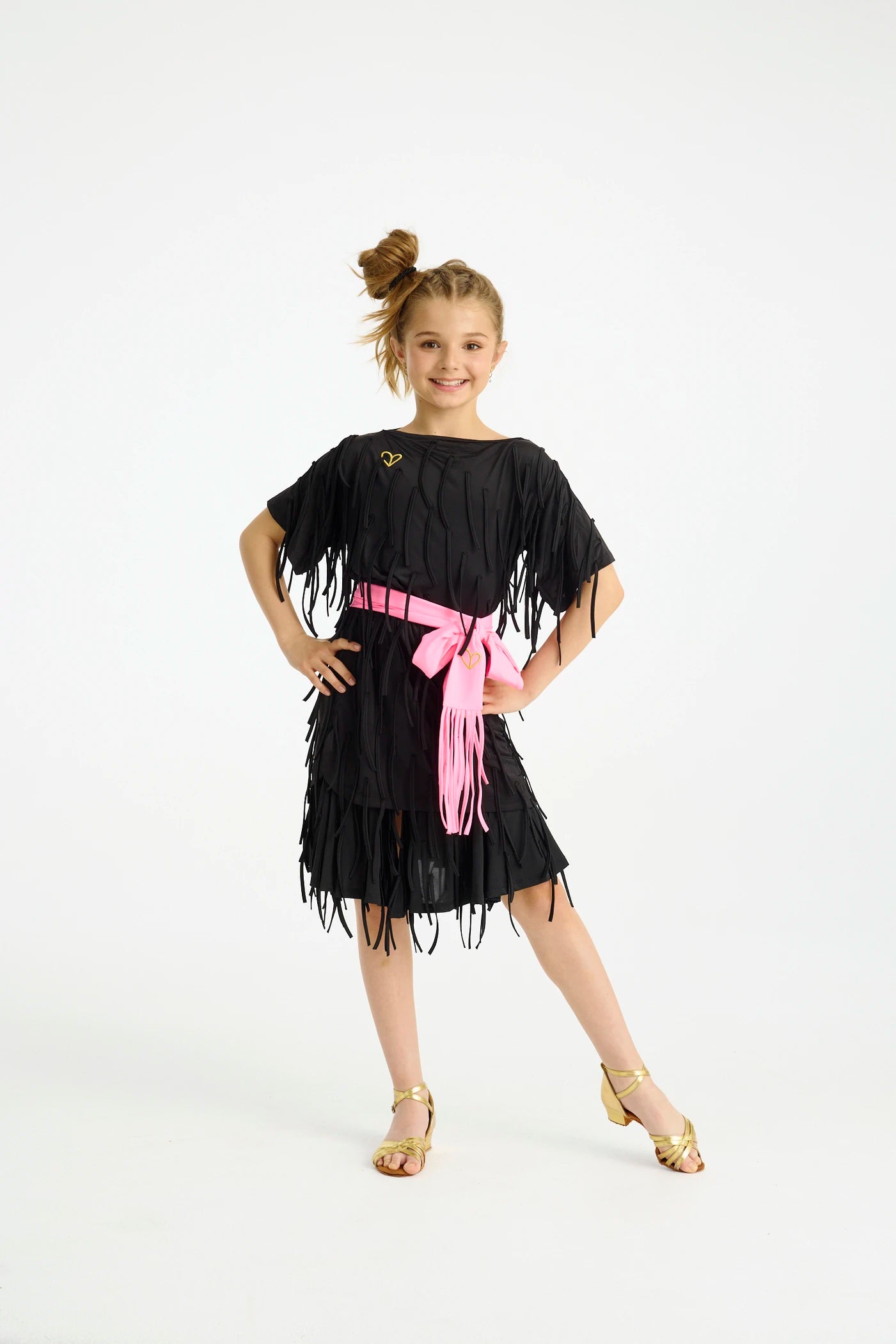 Melina Dress - Kids - Black