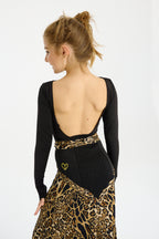 Fiorella Bodystocking - Kids - Black