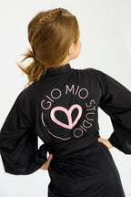 Athena Kimono - Kids - Black
