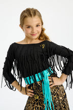 Acasia Top - Kids - Black