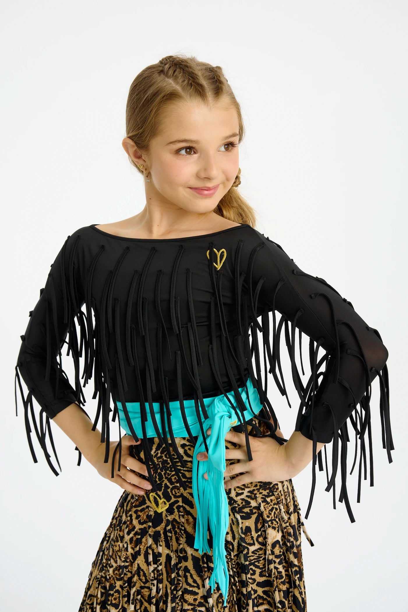 Acasia Top - Kids - Black
