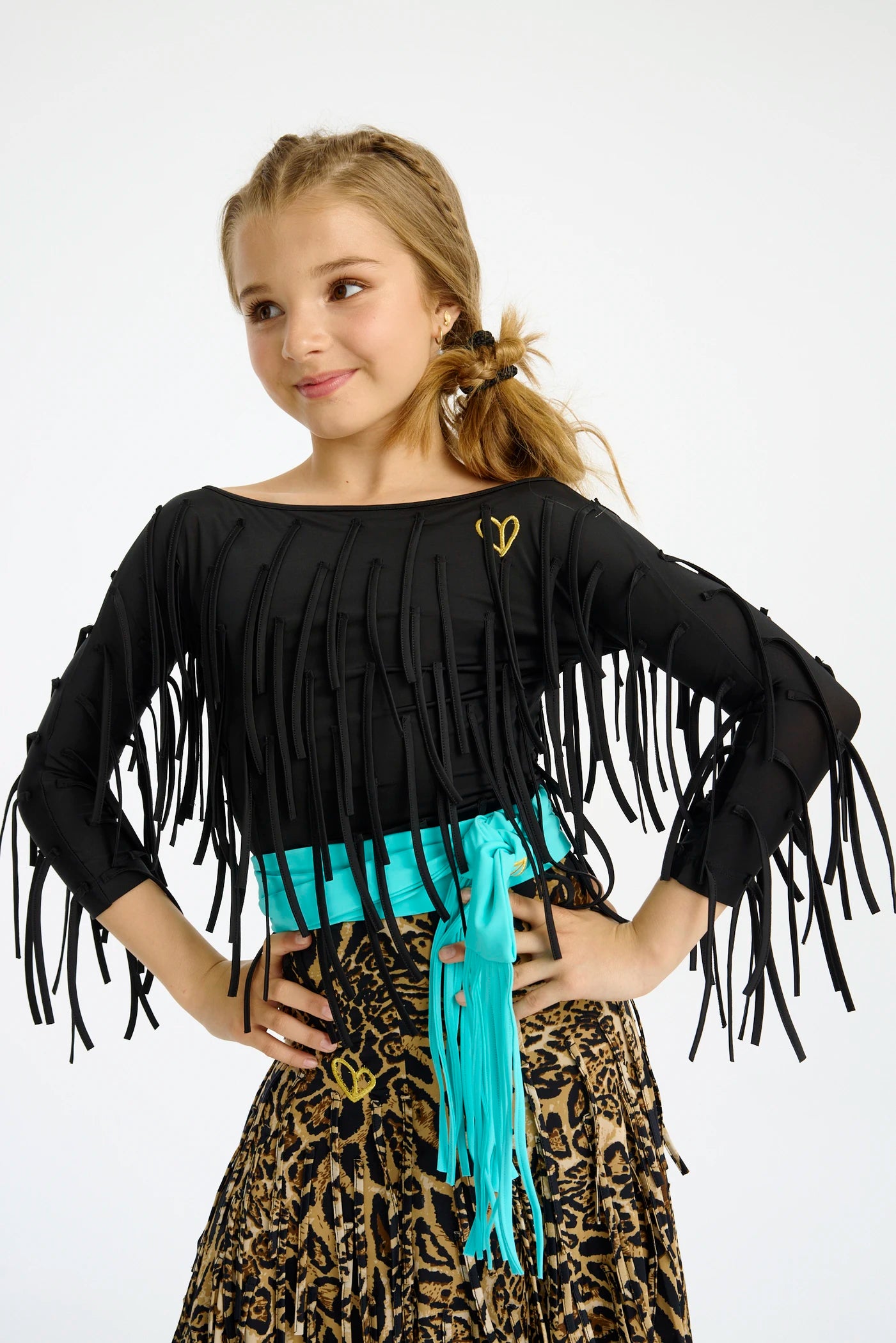 Acasia Top - Kids - Black