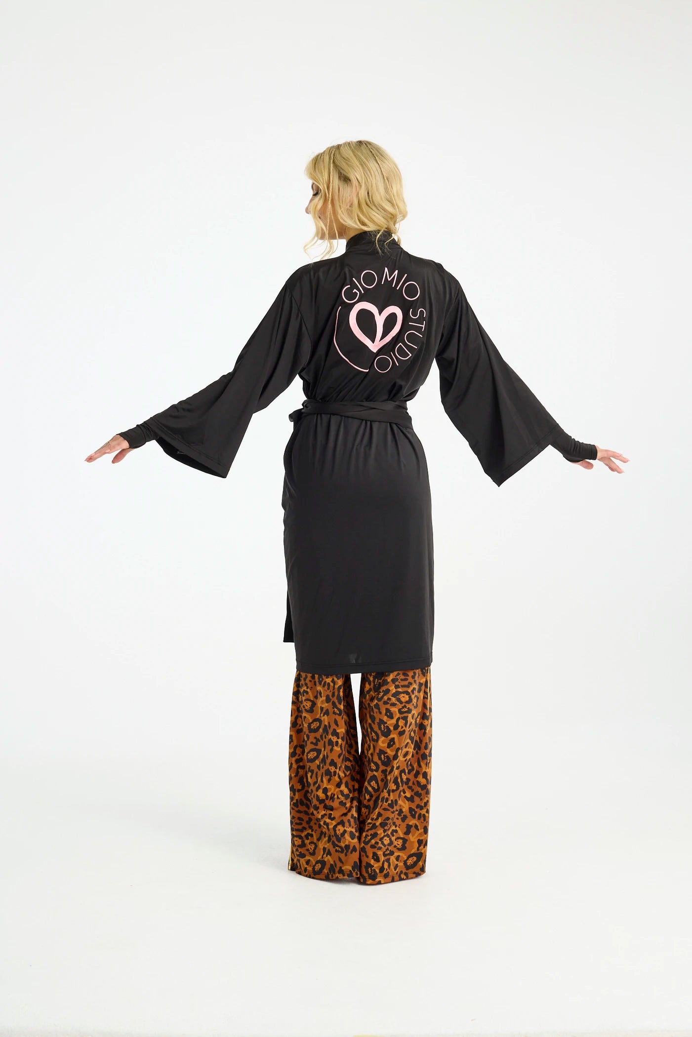 Athena Kimono - Black