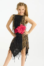 Macy Dress - Kids - Black/Leo