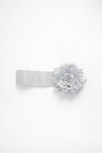 Emma Metallic Belt - Silver