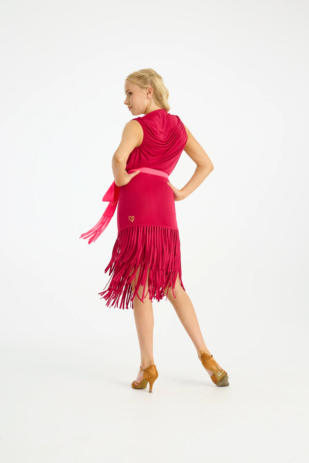 Manisha Dress - Raspberry