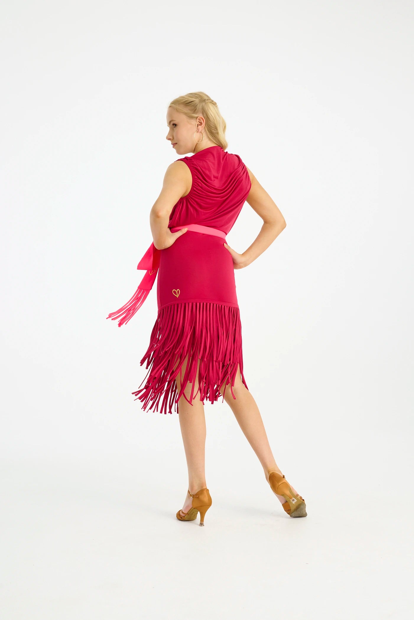 Manisha Dress - Raspberry