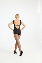 Flora Bodystocking - Black