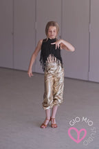 Leah Pants - Kids - Gold